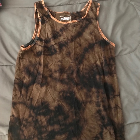 Bleach Tie Dye Tank Top - Picture 1 of 3